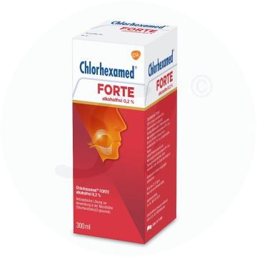 Chlorhexamed FORTE alkoholfrei 2mg/ml, 300ml