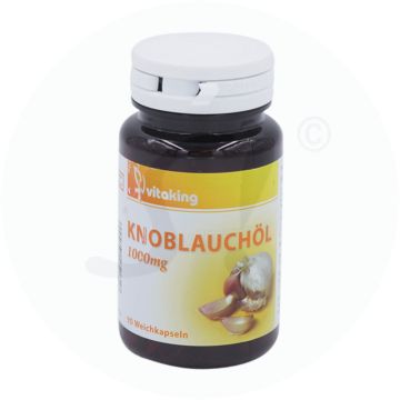 Vitaking Knoblauchöl Weichkapseln 90 Stk. 1000mg