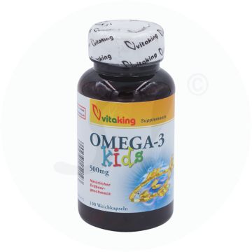 Vitaking Omega 3 Kids Weichkapseln 100 Stk. 500mg