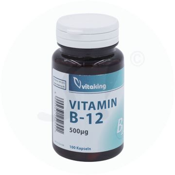 Vitaking Vitamin B12 Kapseln 100 Stk. 500mcg