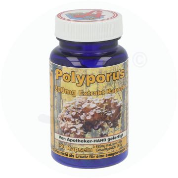 Polyporus Extrakt Kapseln 60 Stk. 200mg