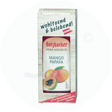 Holzhacker Sauna Aufgussöl Mango Papaya 75 ml