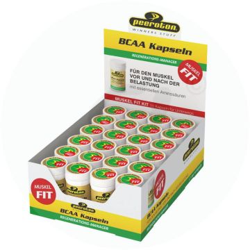 Peeroton BCAA Kapseln klein Tray 24 Stk.