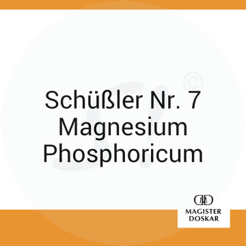 Schüßler Nr. 7 Magnesium Phosphoricum Doskar 50 g D 12 Salbe