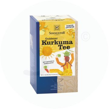 Sonnentor Goldener Kurkuma Tee 18 Btl.