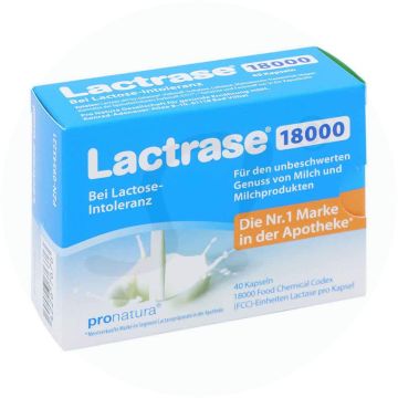 Lactrase 18000 FCC Kapseln 40 Stk.