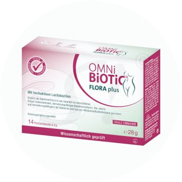 Omni-Biotic Flora plus 2 g Portionsbeutel 14 Stk.