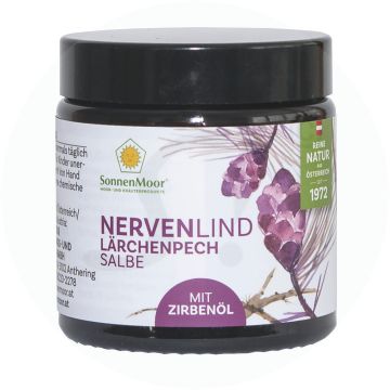 SonnenMoor NervenLind Lärchenpechsalbe mit Zirbenöl 90 g