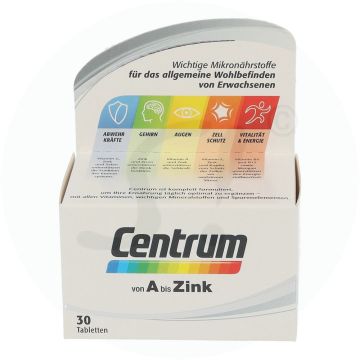 Centrum Von A bis Zink Tabletten 30 Stk. 