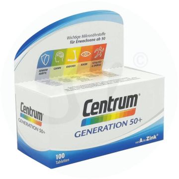 Centrum Generation 50+ Tabletten 100 Stk.