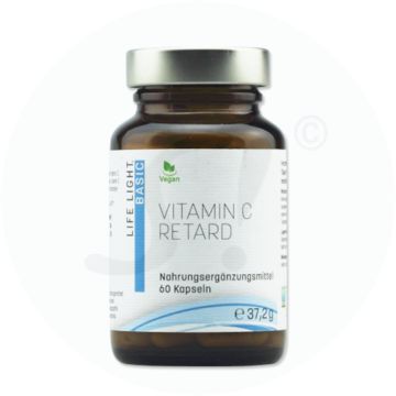 Life Light Vitamin C Retard Kapseln Vegan 60 Stk.