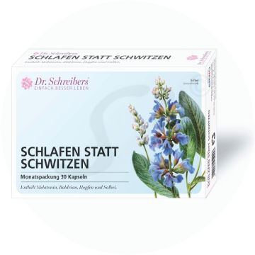 Dr. Schreibers Schlafen statt Schwitzen Kapseln 30 Stk.