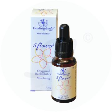 Adler Bachblüten 5 flower Tropfen 20 ml
