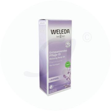 Weleda Lavendel Entspannendes Pflege-Öl Anwendungshinweise