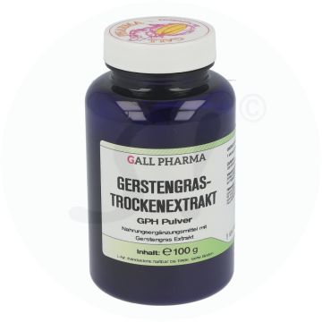 Gerstengrastrockenextrakt Pulver 100 g
