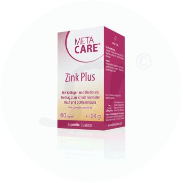 metacare® Zink Plus Kapseln 60 Stk.