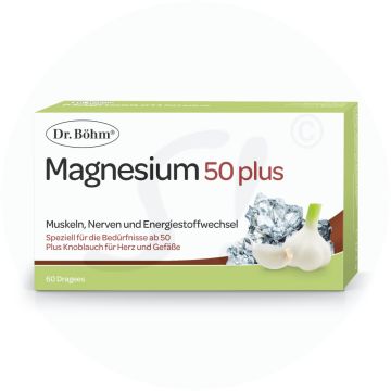 Dr. Böhm Magnesium 50 plus Dragees 60 Stk.