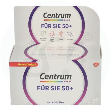 Centrum Capletten für Sie 50 + 60 Stk. 