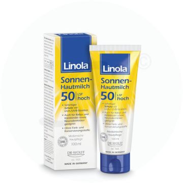 Linola Sonne 50 LSF Hoch 100 ml Hautmilch