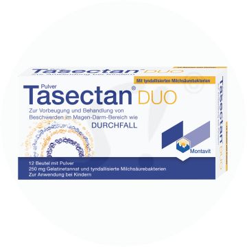 Tasectan® DUO Kinder Pulver 250 mg 12 Stk. 