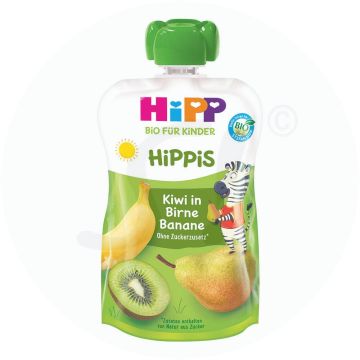 Hipp Hippis Kiwi in Birne-Banane - Charlie Zebra 100 g