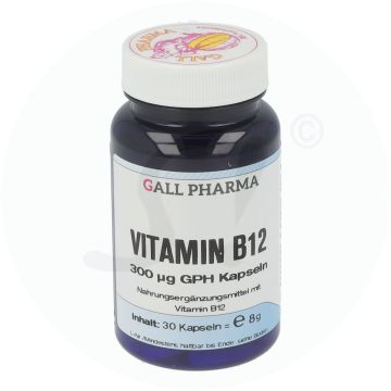 Gall Pharma Vitamin B12 0,3 mg Kapseln 30 Stk.