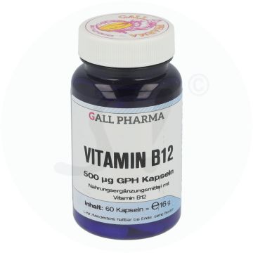 Gall Pharma Vitamin B12 0,5 mg Kapseln 60 Stk.
