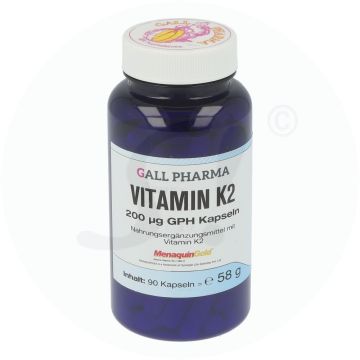 Gall Pharma Vitamin K2 200 mcg Kapseln 90 Stk.
