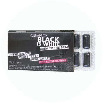 Black is White 12 Stk. Kaugummi