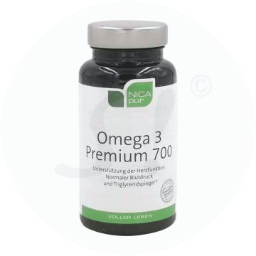 Nicapur Omega 3 Premium 700 60 Stk.