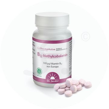 Dr. Jacob’s B12 MecobalActive Methylcobalamin Tabletten 60 Stk. 