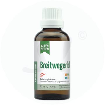 Life Light Alpensegen Breitwegerich Kräuteressenz 50 ml