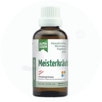Life Light Alpensegen Meisterwurz Kräuteressenz 50 ml