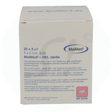 Porod Schlitzkompressen 6-fach 5 x 5 cm 50 Stk.