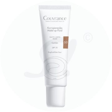 Avène Couvrance Korrigierendes Make-up Fluid 30ml Golden 5.0 