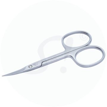 Nagel- und Hautschere gebogen rostfrei 9 cm
