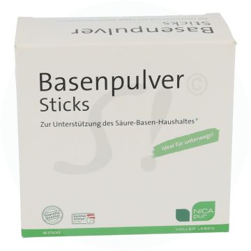 Nicapur Basenpulver Sticks 30 Stk.