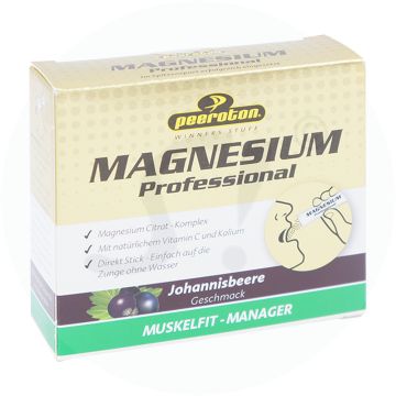 Peeroton MAGNESIUM Professional Sticks Johannisbeere 20 Stk.