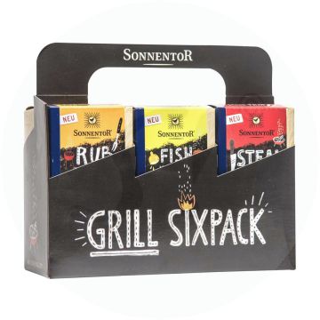 Sonnentor Grillgewürze Sixpack 6 Pkg.  BIO