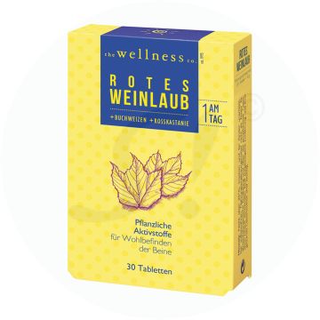 Wellness Tabletten Rotes Weinlaub 30 Stk.