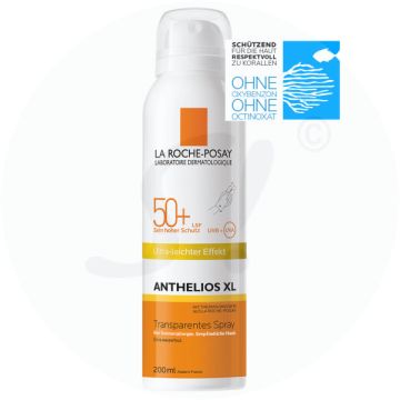 La Roche-Posay Anthelios XL Transparentes Körperspray LSF 50+ 200 ml
