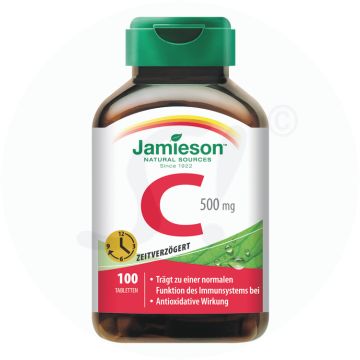 Jamieson Vitamin C 500 mg Zeitversetzt Tabletten 100 Stk.