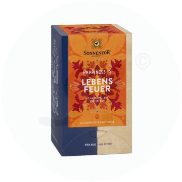 Sonnentor Tee Happiness is® Lebensfeuer 18 Btl.