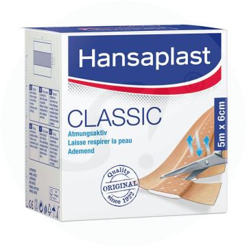 Hansaplast Classic Pflaster 5 m x 6 cm 1 Stk. (Rezeptfrei)