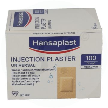 Hansaplast Universal Großpackung 4 x 1,9cm Injektionspflaster 100 Stk.