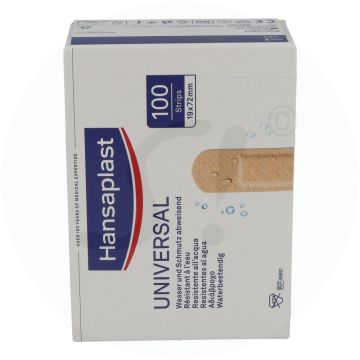 Hansaplast Universal Großpackung  1,9 x 7,2cm 100 Stk.