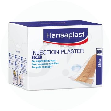 Hansaplast Soft Injektionspflaster 1,9 cm x 4 cm 100 Stk.