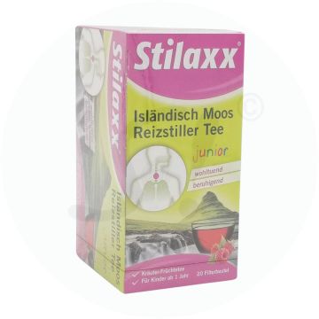 Stilaxx Isländisch Moos Reizstiller Tee junior 20 Stk.