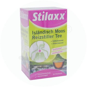 Stilaxx Isländisch Moos Reizstiller Tee 20 Stk.