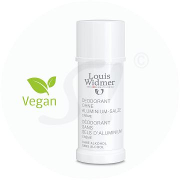Louis Widmer Deodorant Creme ohne Aluminiumsalze leicht parfümiert 40 ml